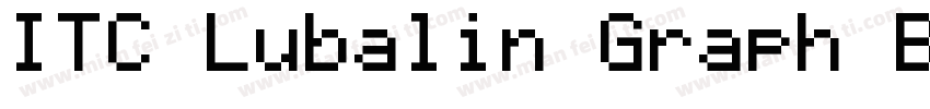 ITC Lubalin Graph Bo字体转换
